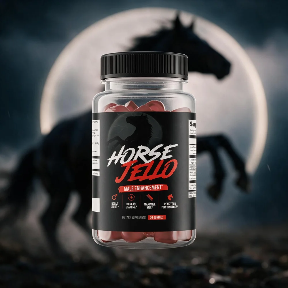 Horse Jello&reg; Male Enhancement, 30 gummies